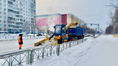 Уборка снега под контролем Уборка снега под контролем