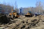 Во втором микрорайоне началось благоустройство /ФОТО/ Во втором микрорайоне началось благоустройство /ФОТО/