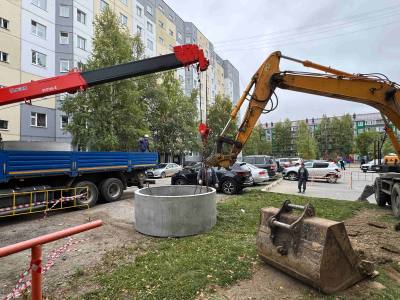 Новый этап реконструкции водопровода