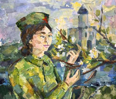 Выставка «Пространство цвета» Таисии Гомоляк 
