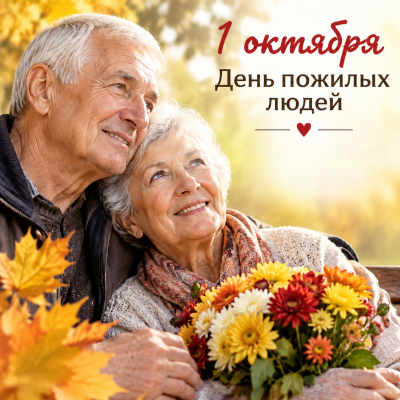 Поздравление главы города Дмитрия Кощенко с Международным днем пожилых людей 