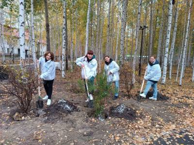 Экологический субботник в парке Победы