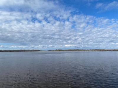 Уровень воды в Оби на 14 мая