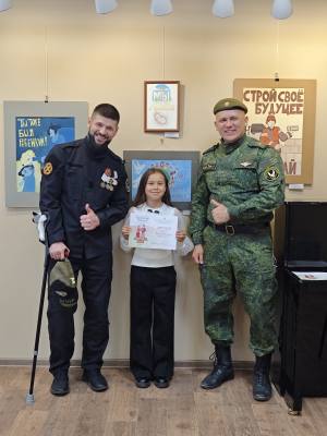 Состоялось открытие выставки "Мы против террора!"
