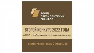 26 проектов социально ориентированных НКО из Югры получили поддержку Фонда президентских грантов на сумму более 24 миллионов рублей. 26 проектов социально ориентированных НКО из Югры получили поддержку Фонда президентских грантов на сумму более 24 миллионов рублей.