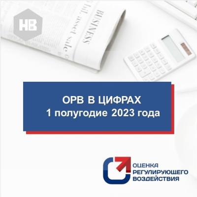Итоги проведения оценки регулирующего воздействия  проектов муниципальных нормативных правовых актов, экспертизы и оценки фактического воздействия муниципальных нормативных правовых актов за 1 полугодие 2023 года